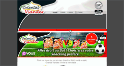 Desktop Screenshot of orientalviandes.com