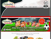 Tablet Screenshot of orientalviandes.com
